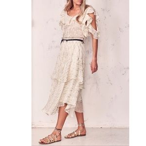 Love Shack Fancy Alex boho skirt XS